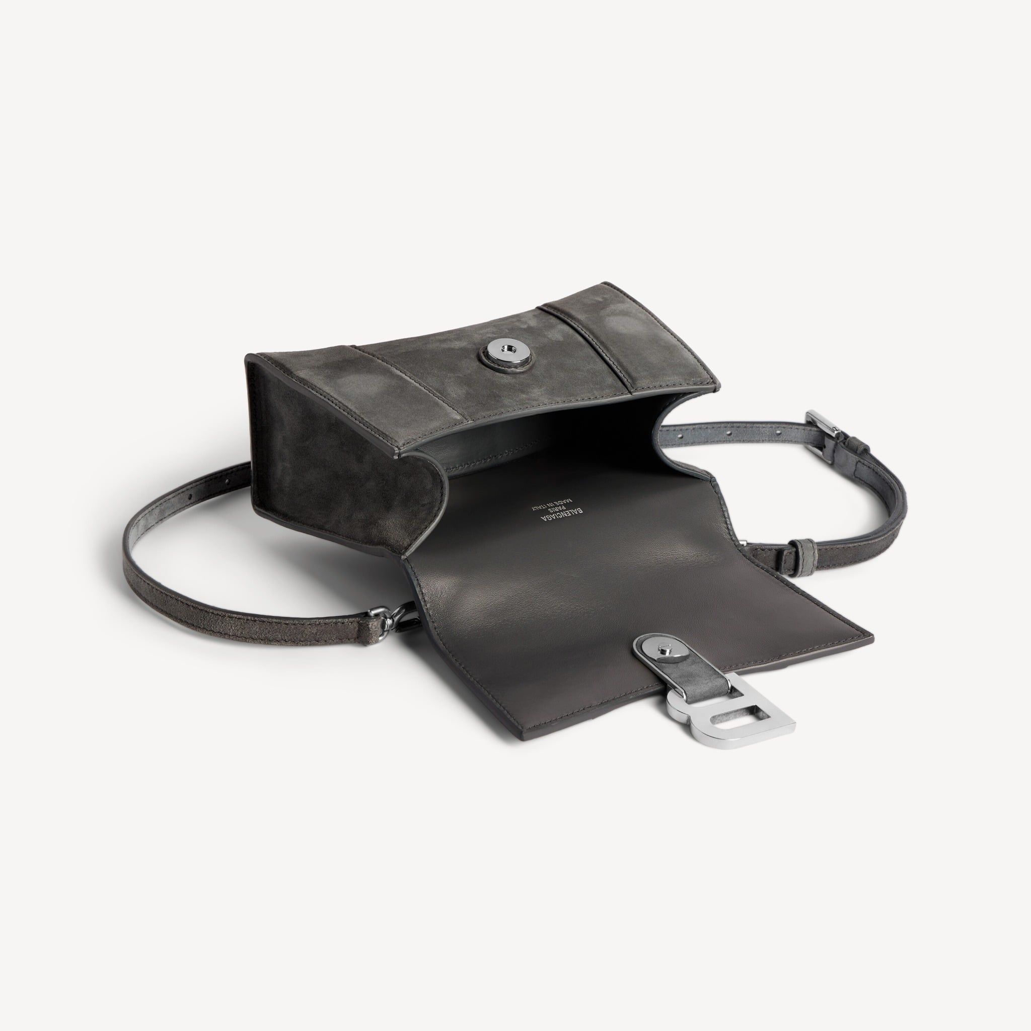  Túi Nữ Balenciaga Hourglass Handbag Xs 'Grey' 