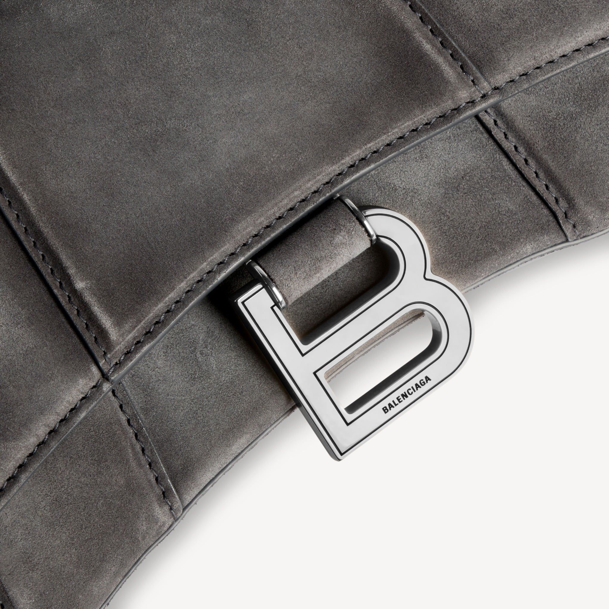  Túi Nữ Balenciaga Hourglass Handbag Xs 'Grey' 