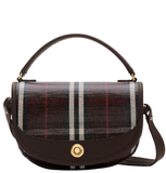  Túi Nữ Burberry Highlands Crossbody Bag 'Mahogany Red' 