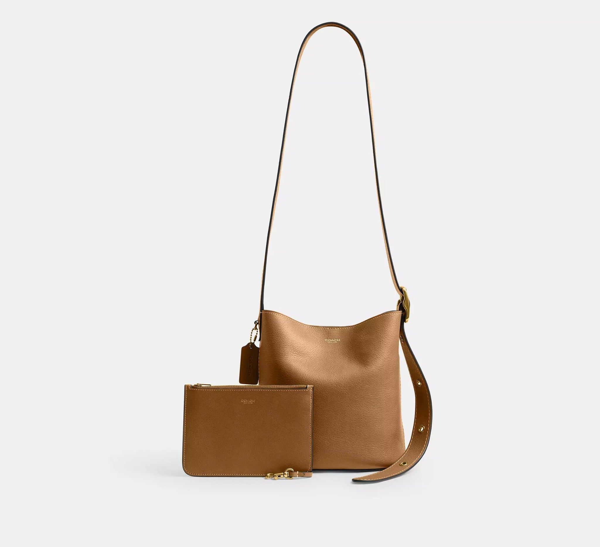  Túi Nữ Coach Bleecker Bucket Bag 21 'Muted Olive' 