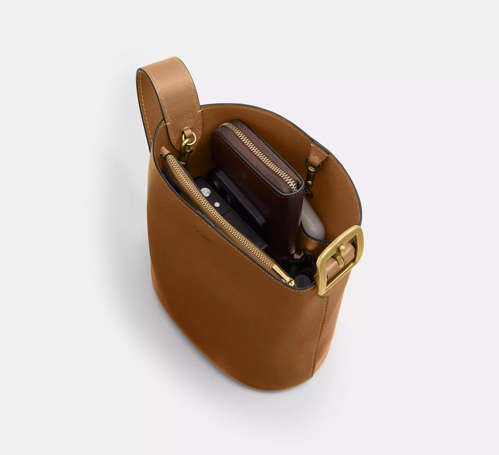  Túi Nữ Coach Bleecker Bucket Bag 21 'Muted Olive' 