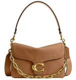  Túi Nữ Coach Chain Tabby Shoulder Bag 'Honey Brown' 