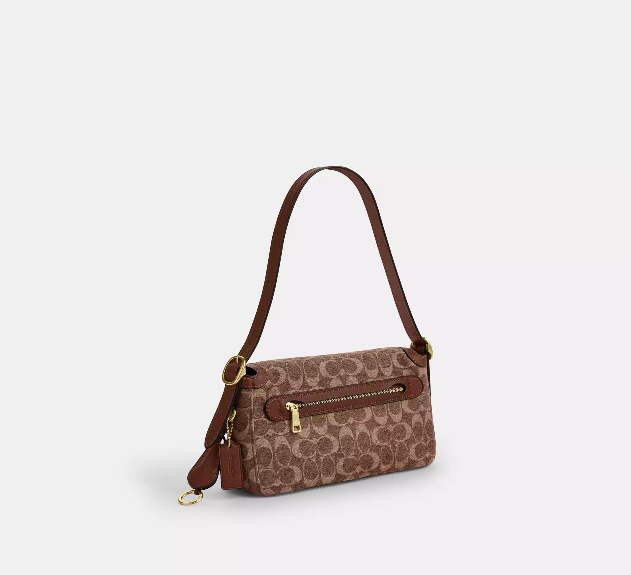  Túi Nữ Coach Etta Small Flap Shoulder Bag 'Brown' 