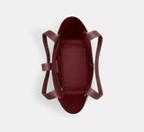 Túi Nữ Coach Hadley Turnlock Tote Bag 'Dark Wine' 