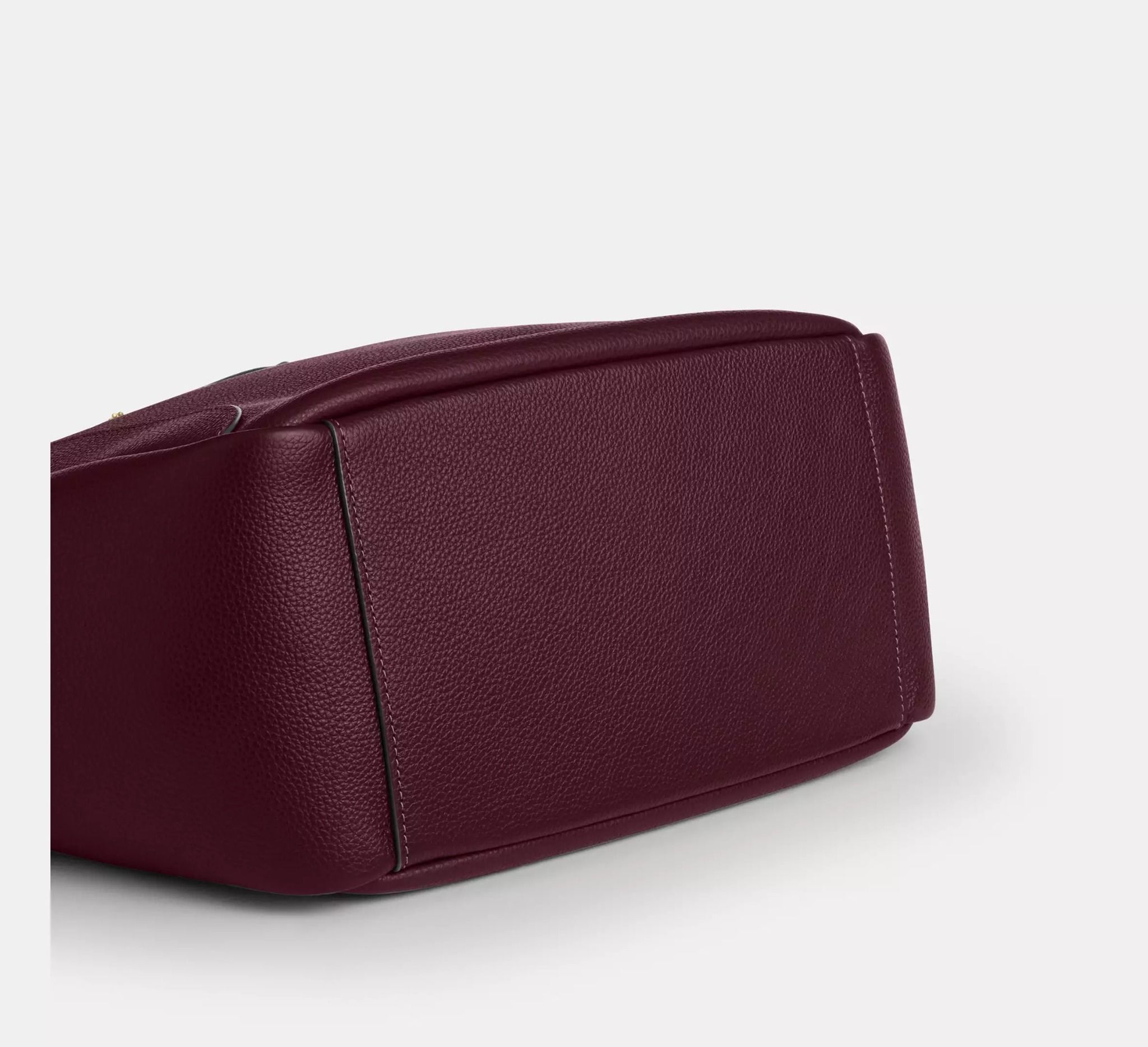  Túi Nữ Coach Hadley Turnlock Tote Bag 'Dark Wine' 