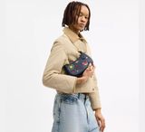  Túi Nữ Coach Teri Mini Crossbody Bag 'Dark Denim' 