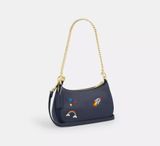  Túi Nữ Coach Teri Mini Crossbody Bag 'Dark Denim' 