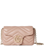  Túi Nữ Gucci Marmont Mini Shoulder Bag 'Pink' 