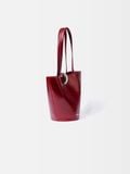  Túi Nữ Jacquemus Medium Bambola 'Burgundy' 