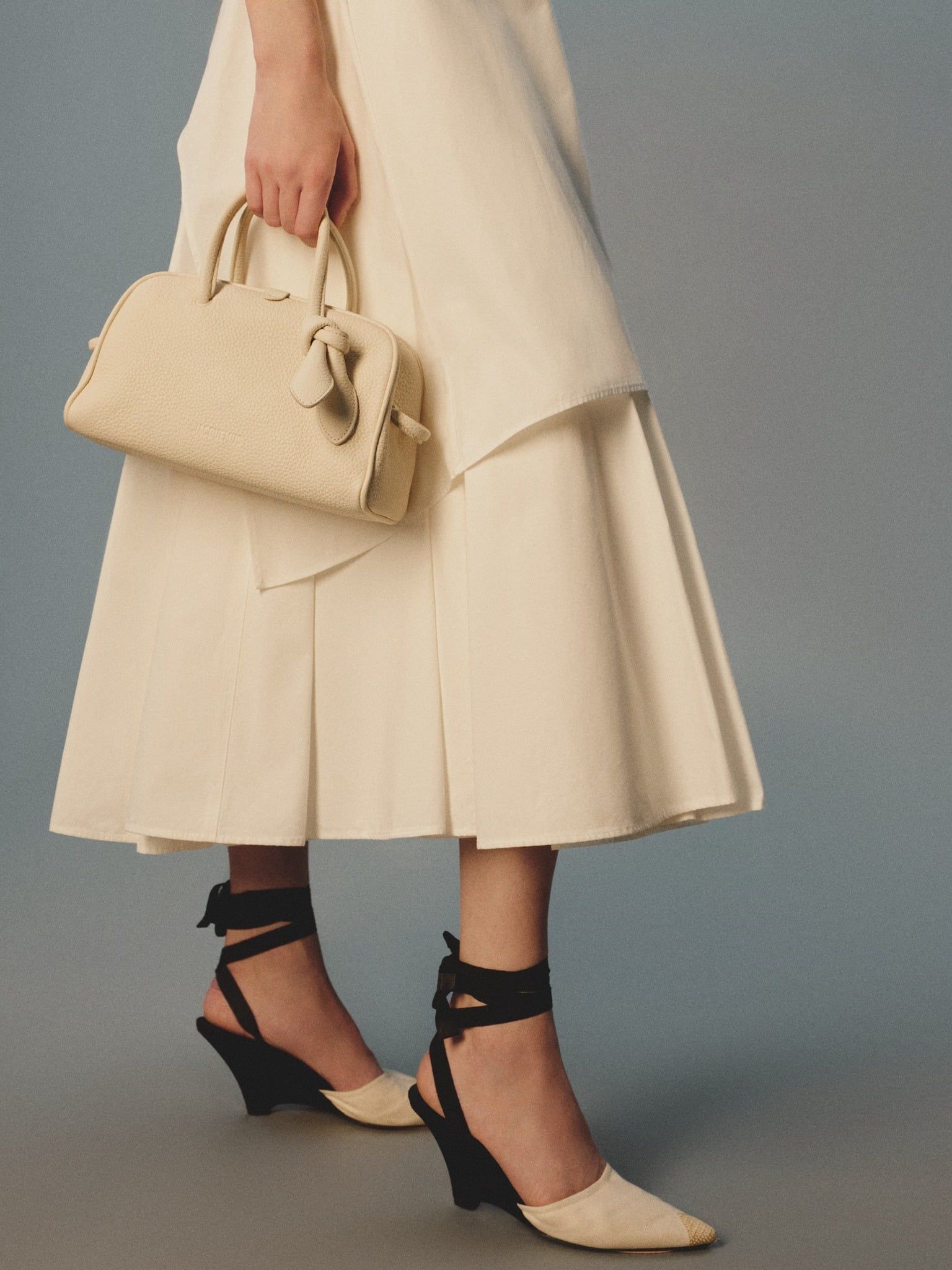  Túi Nữ Jacquemus The Small Turismo 'Ivory' 