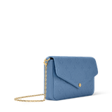  Túi Nữ Louis Vuitton Félicie Pochette Bag 'Denim Blue' 