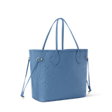  Túi Nữ Louis Vuitton Neverfull MM Tote Bag 'Bleu Jean' 
