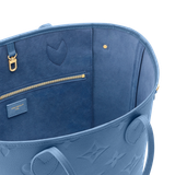  Túi Nữ Louis Vuitton Neverfull MM Tote Bag 'Bleu Jean' 