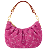  Túi Nữ Louis Vuitton Pochette Valley Bag 'Fuchsia Denim' 