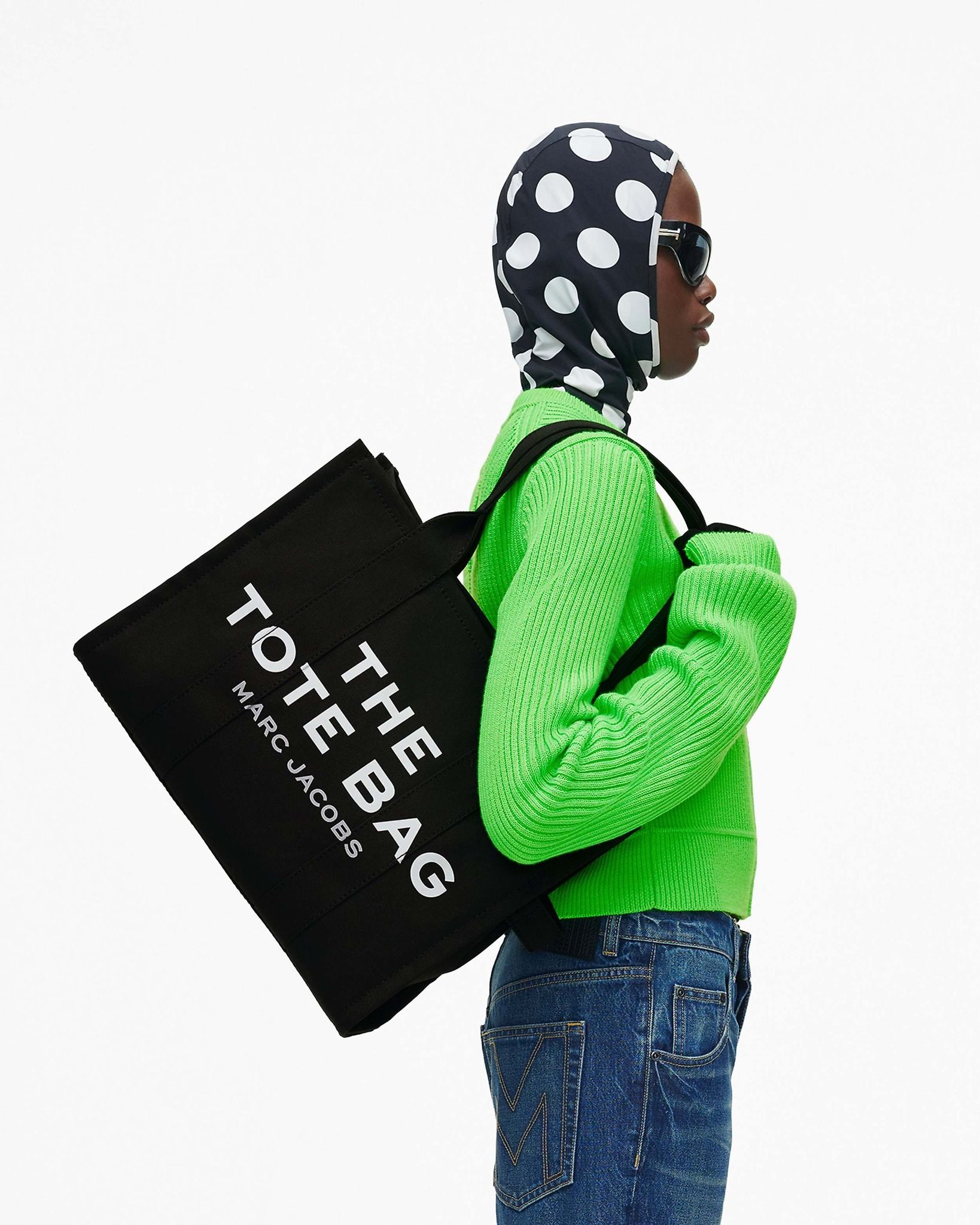  Túi Nữ Marc Jacobs Canvas Large Tote Bag 'Black' 