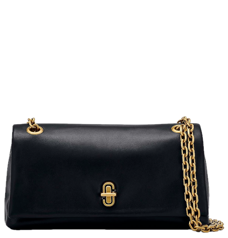  Túi Nữ Marc Jacobs Dual Chain Mini Bag 'Black' 