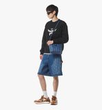  Túi Nữ MCM Toni Top-Zip Shopper 'Blue Visetos' 