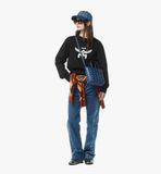  Túi Nữ MCM Toni Top-Zip Shopper 'Blue Visetos' 