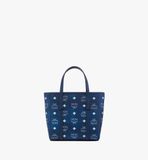 Túi Nữ MCM Toni Top-Zip Shopper 'Blue Visetos' 