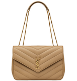  Túi Nữ Saint Laurent Loulou Large 'Natural Tan' 