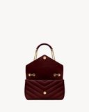  Túi Nữ Saint Laurent Loulou Medium 'Cabernet' 