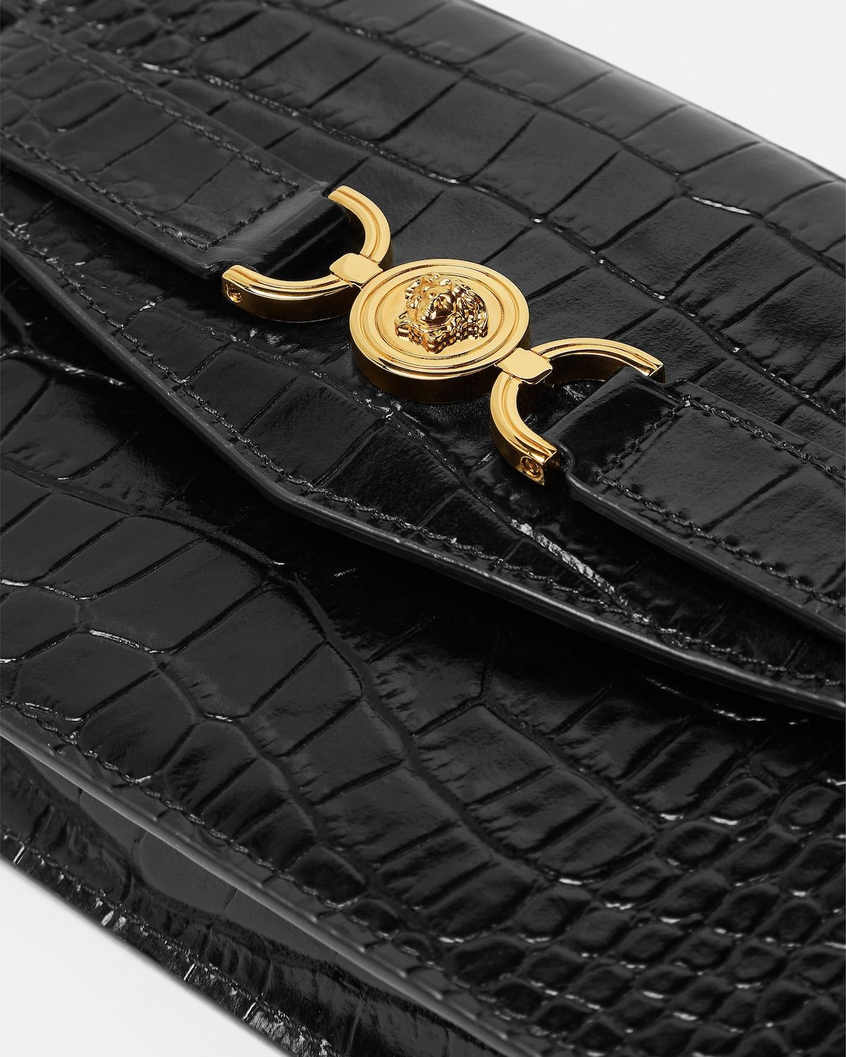  Túi Nữ Versace Medusa 95 Clutch 'Black' 