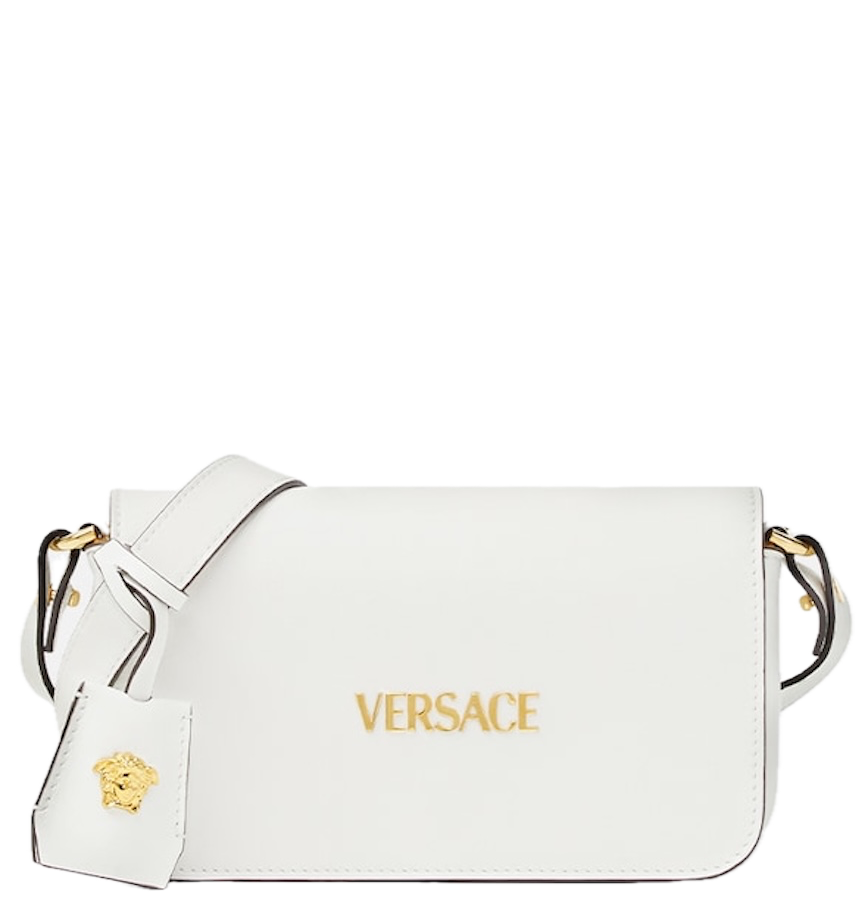  Túi Nữ Versace Tag Nappa Mini Bag 'White' 