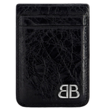  Ví Balenciaga Monaco Magnet Card Holder 'Black' 