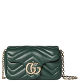  Túi Nữ Gucci Marmont Mini Shoulder Bag 'Green' 