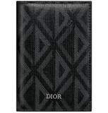  Ví Dior Bi-Fold Card Holder 'Black CD Diamond' 