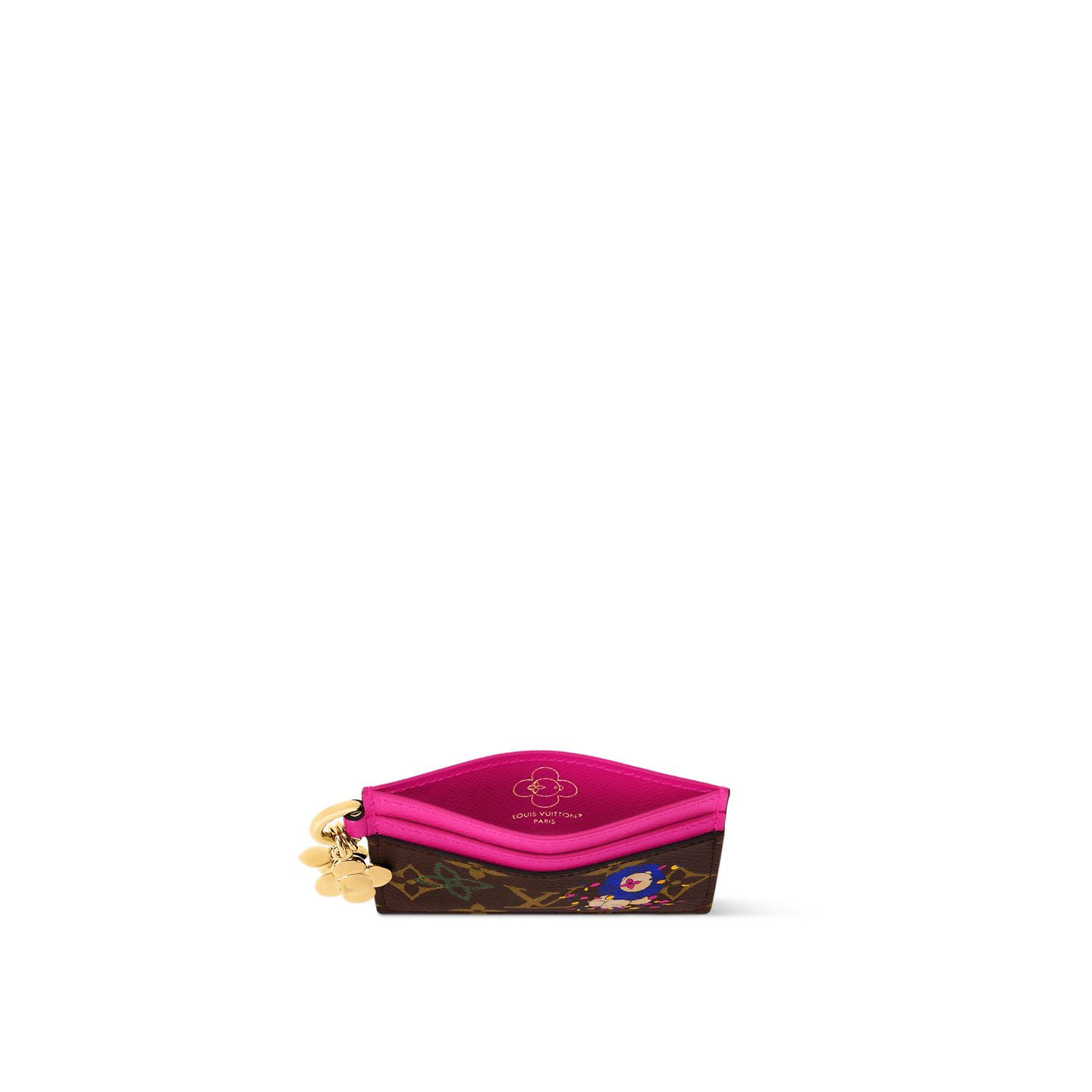  Ví Louis Vuitton LV Charms Card Holder 'Frozen Orchid' 