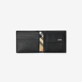 Ví Nam Burberry Cotswolds Bifold Coin Wallet 'Black' 