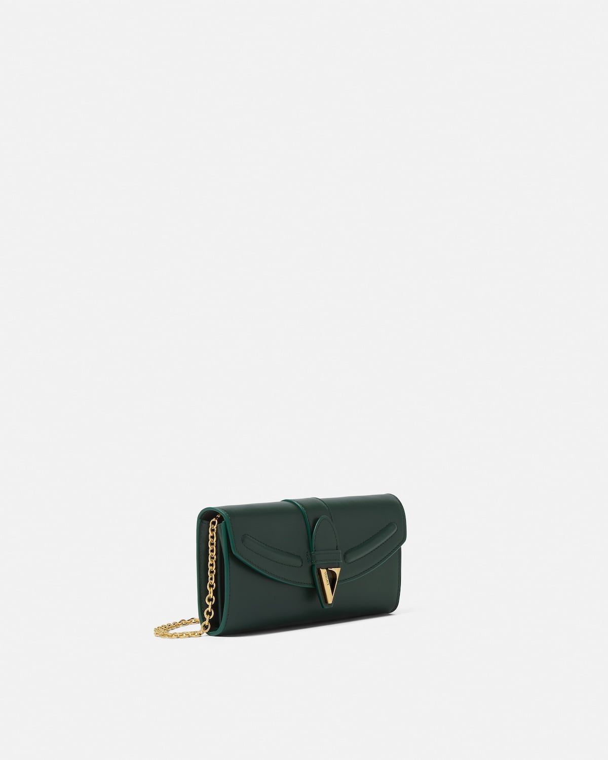  Ví Nữ Versace V Wallet On Chain 'Green' 