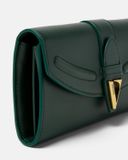  Ví Nữ Versace V Wallet On Chain 'Green' 