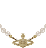  Vòng Cổ Nữ Vivienne Westwood Mini Bas 'Gold' 