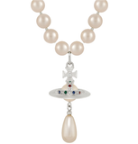  Vòng Cổ Nữ Vivienne Westwood One Row 'Pearl' 