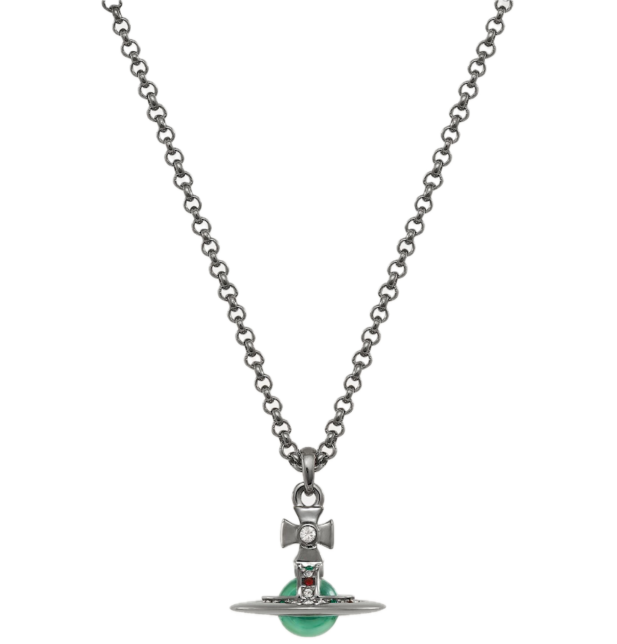  Vòng Cổ Nữ Vivienne Westwood Petite Orb 'Green' 