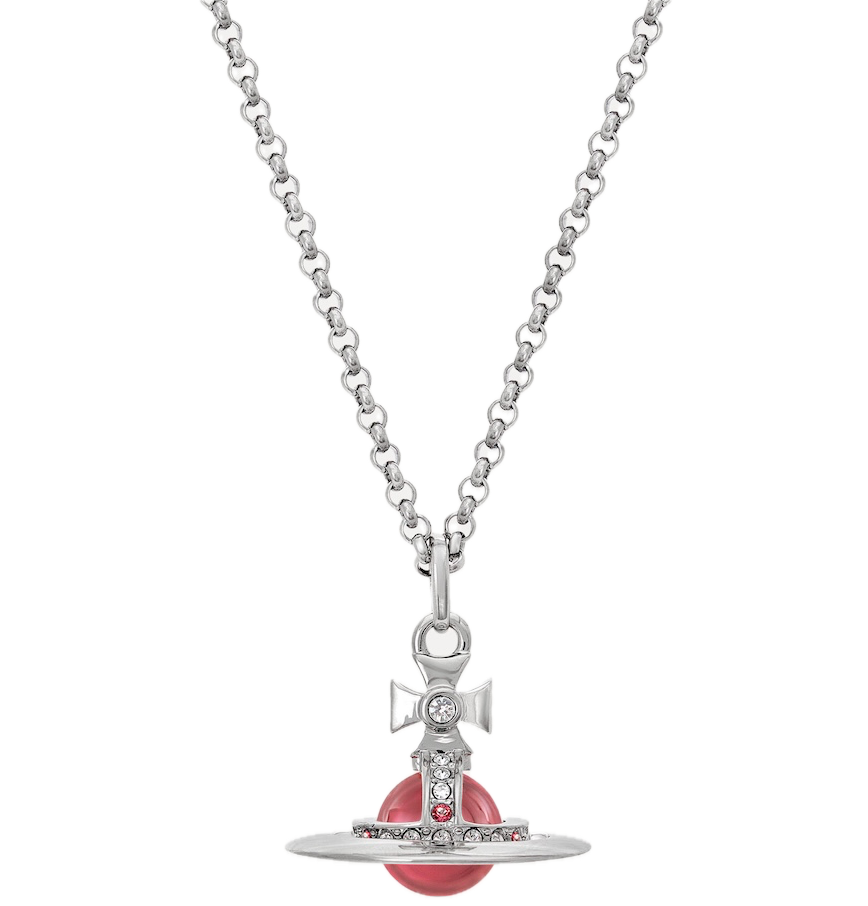  Vòng Cổ Nữ Vivienne Westwood Tiny Orb 'Pink' 