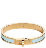  Vòng Tay Nữ Hermes Mini Clic Kelly 'Bleu Polaire' 