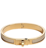  Vòng Tay Nữ Hermes Mini Clic Kelly 'Marron Glacé' 