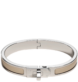  Vòng Tay Nữ Hermes Mini Clic Kelly 'Marron Glacé' 