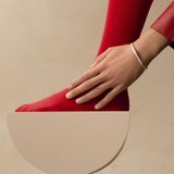  Vòng Tay Nữ Hermes Uni Bangle 'Crème Palladium' 