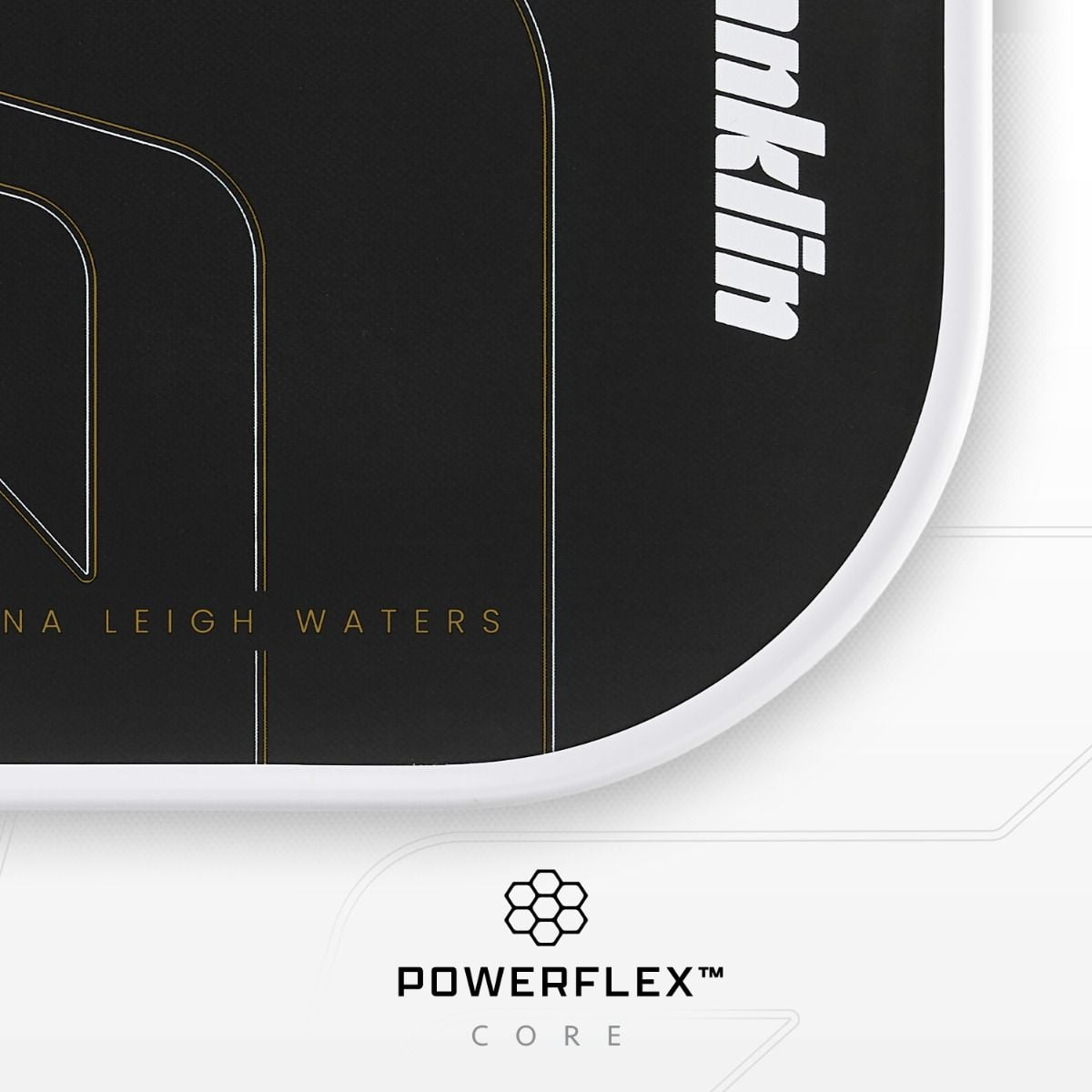  Vợt Pickleball Franklin C45° Carbon Fiber Paddle 'Black White' 