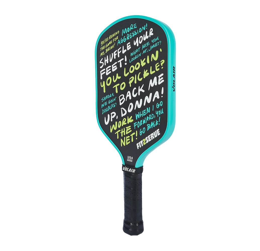  Vợt Pickleball Volair Fit 1 Limited Edition 16mm 'Black Blue' 