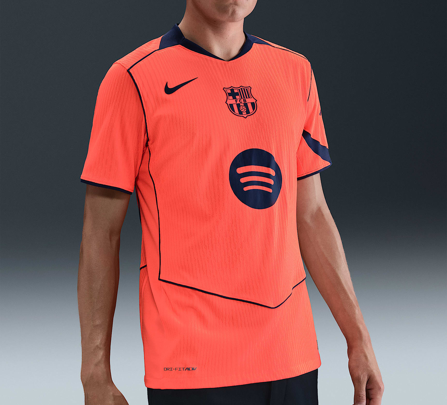  Áo Nike Barcelona 25/26 'Orange' 