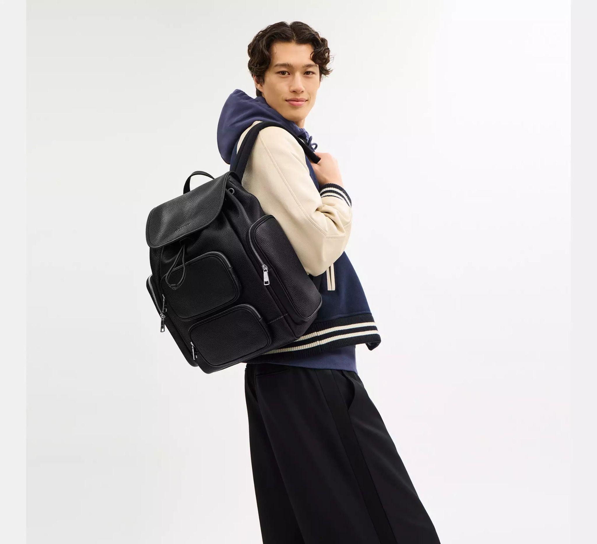  Balo Coach Finn Backpack 'Black' 