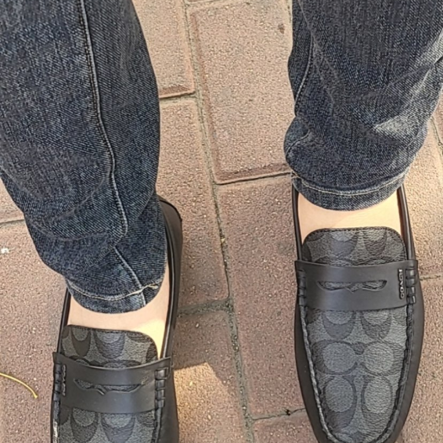  Giày Nam Coach Mott Driver 'Black' 