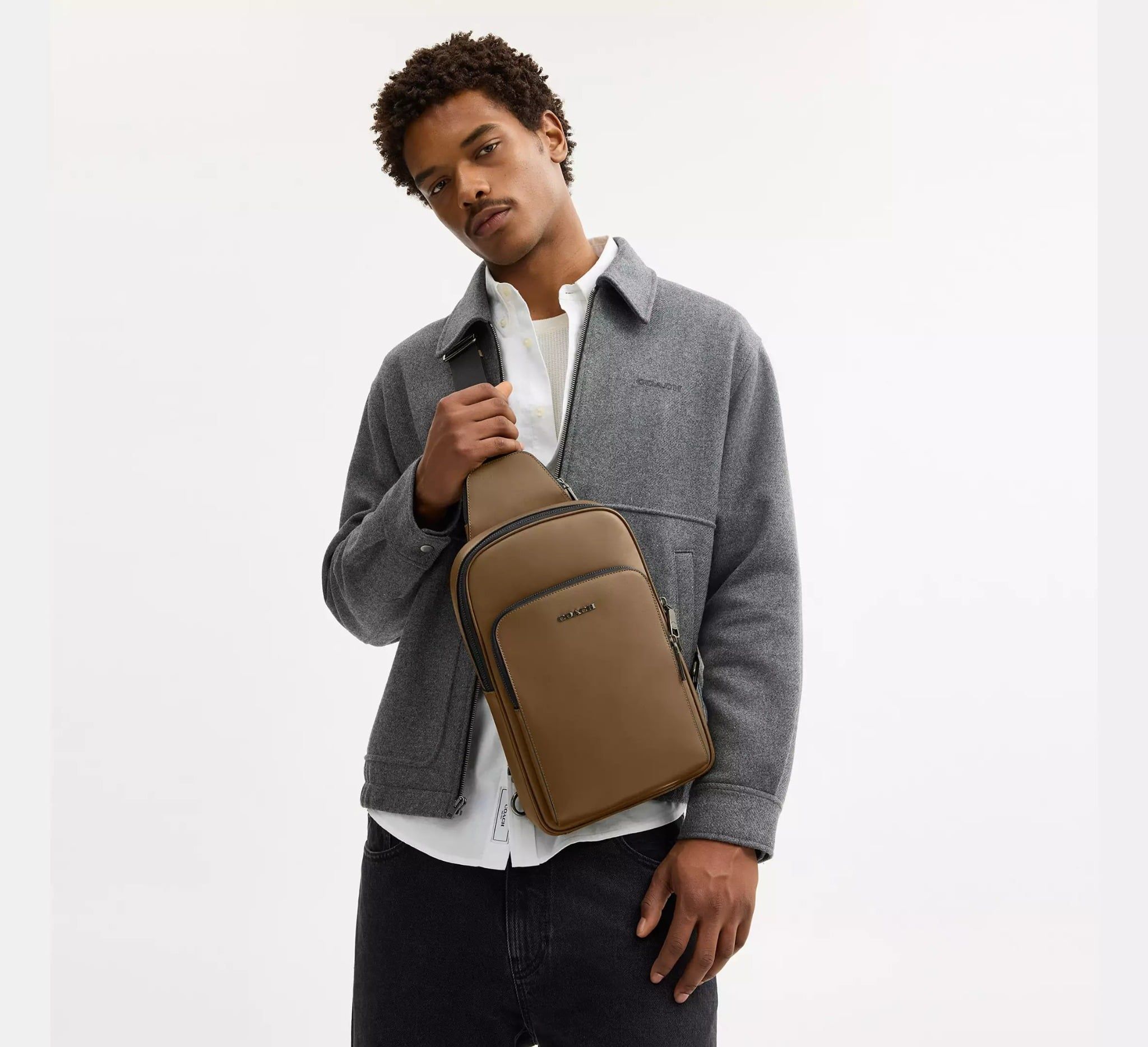  Túi Coach Ethan Pack 'Gunmetal' 