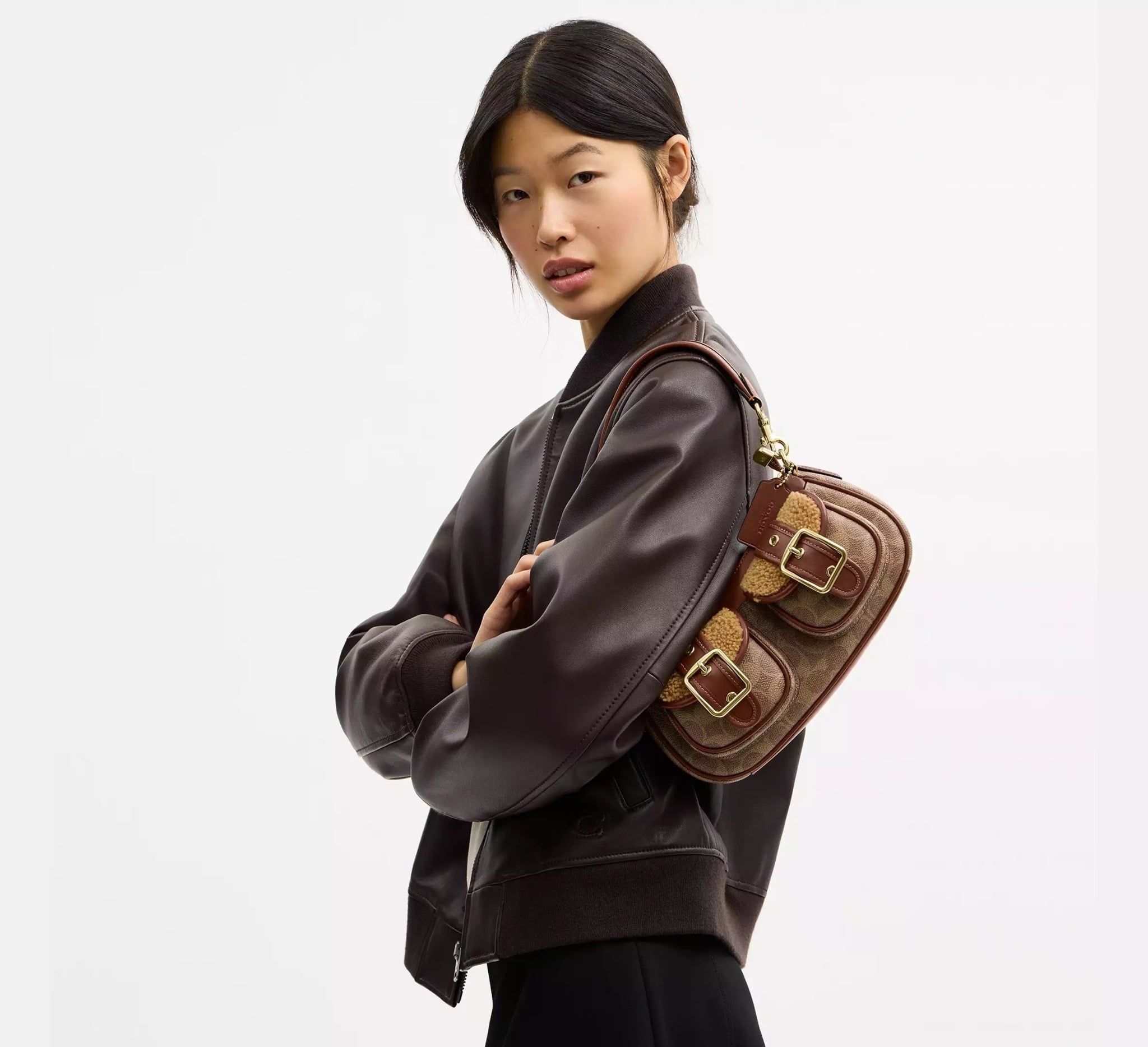  Túi Nữ Coach Ashton Bag 'Brown' 