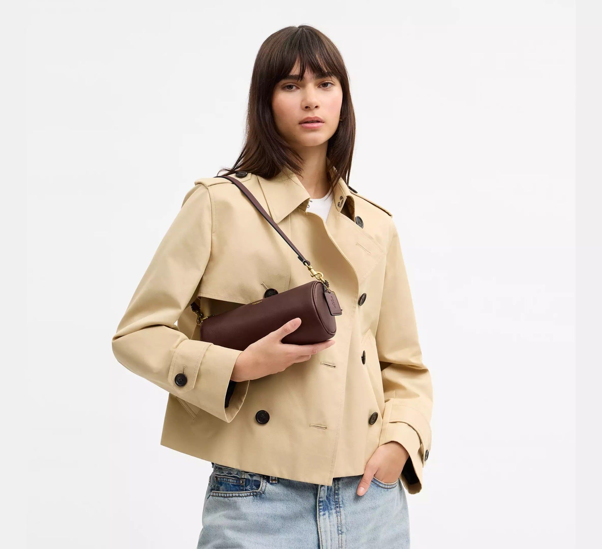  Túi Nữ Coach Barrel Bag 'Maple' 